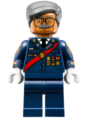LEGO Minifigure-Commissioner Gordon - Red Sash (70908)-The LEGO Batman Movie-SH326-Creative Brick Builders